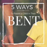 Parent in Child's Bent