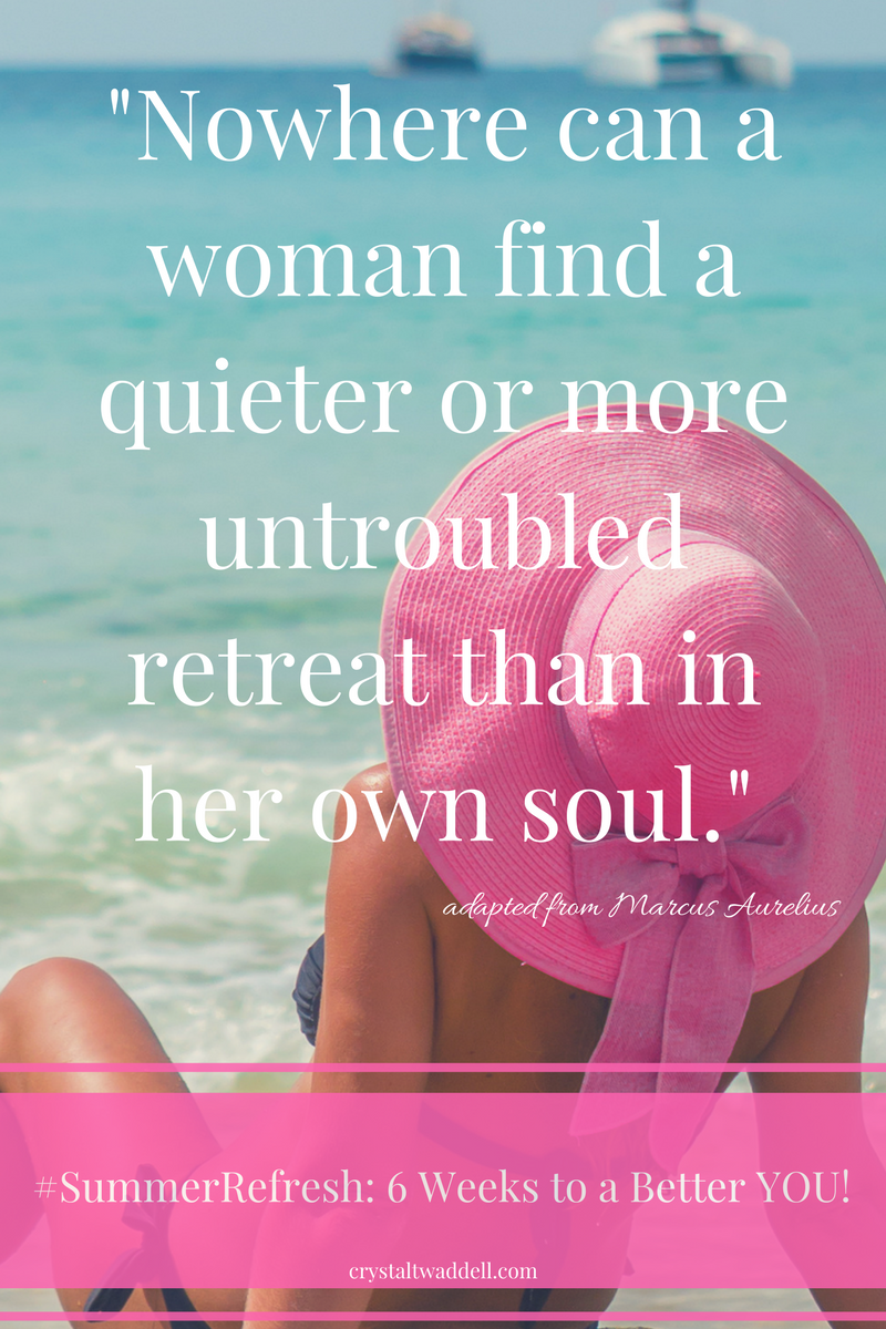 One Woman Retreat Quote